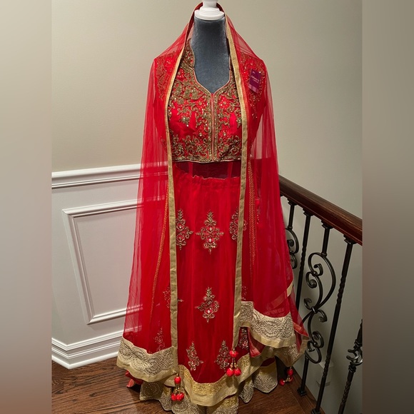 Hindu dress. Never worn with tag. More than one color availabile. - Picture 4 of 6